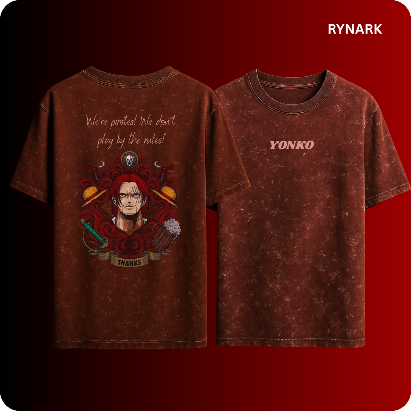 YONKO Shanks Edition - Oversized T shirt