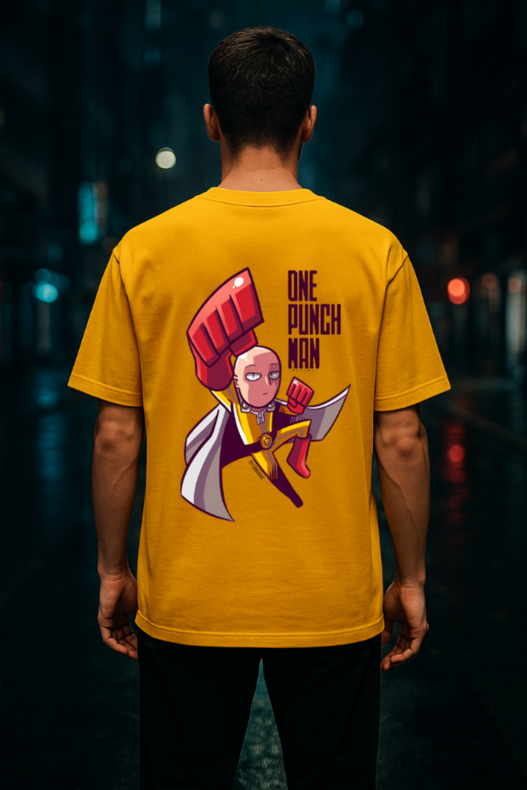 One Punch Man "Hero Mode" - Oversized T shirt
