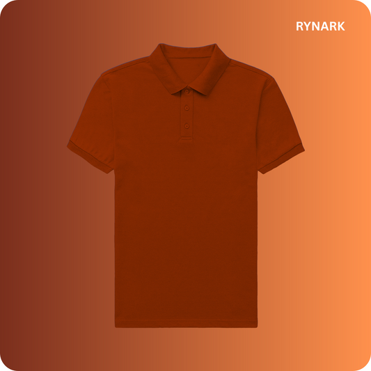 Men's Polo - Brick Red