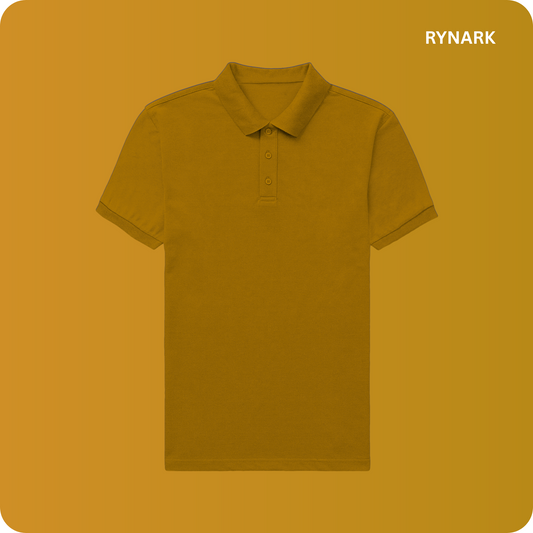 Men's Polo - Mustard Yellow