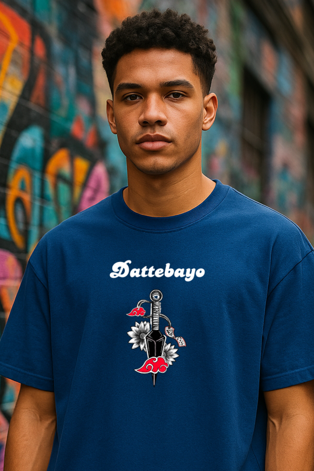 Naruto "Dattebayo Mode" -  Oversized T shirt