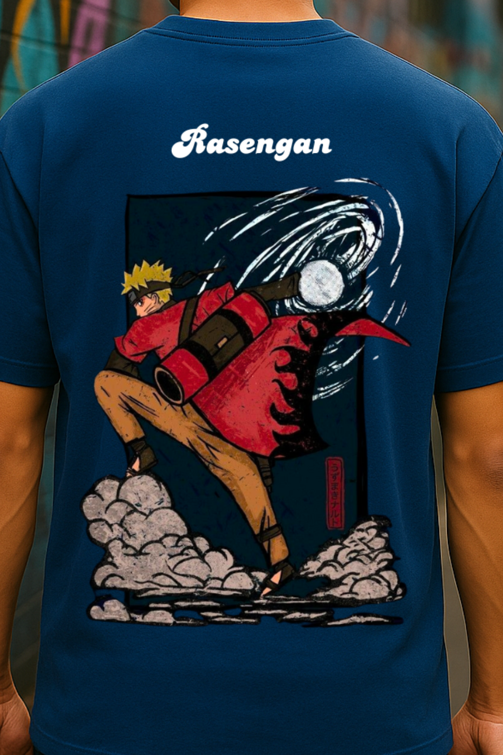Naruto "Dattebayo Mode" -  Oversized T shirt
