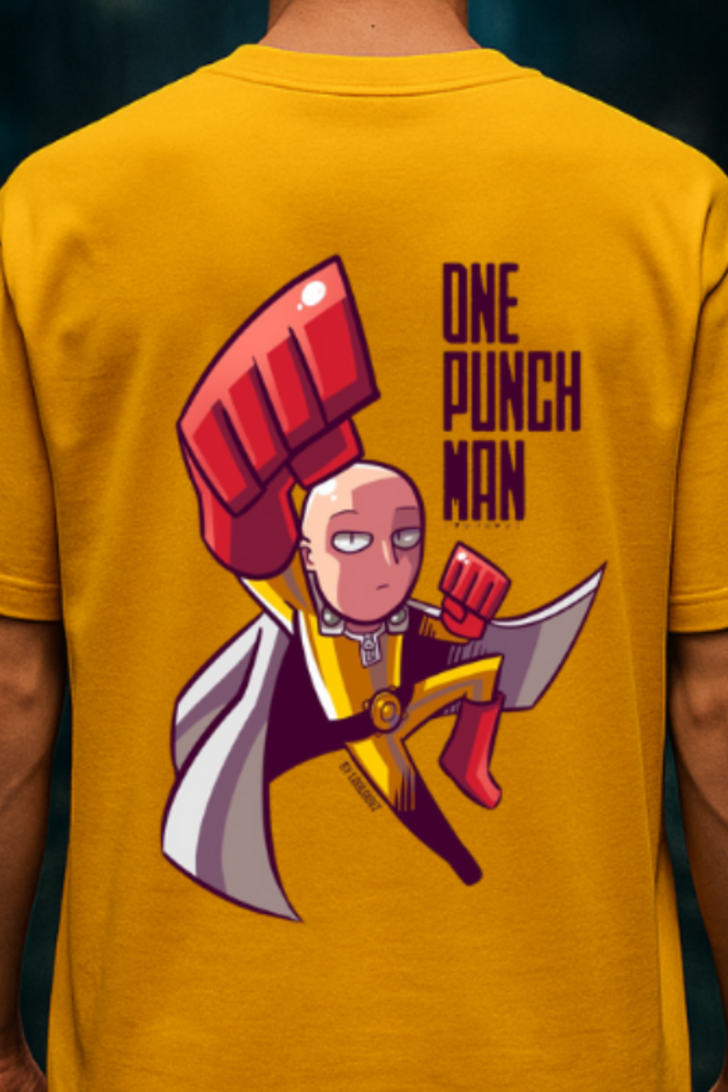 One Punch Man "Hero Mode" - Oversized T shirt